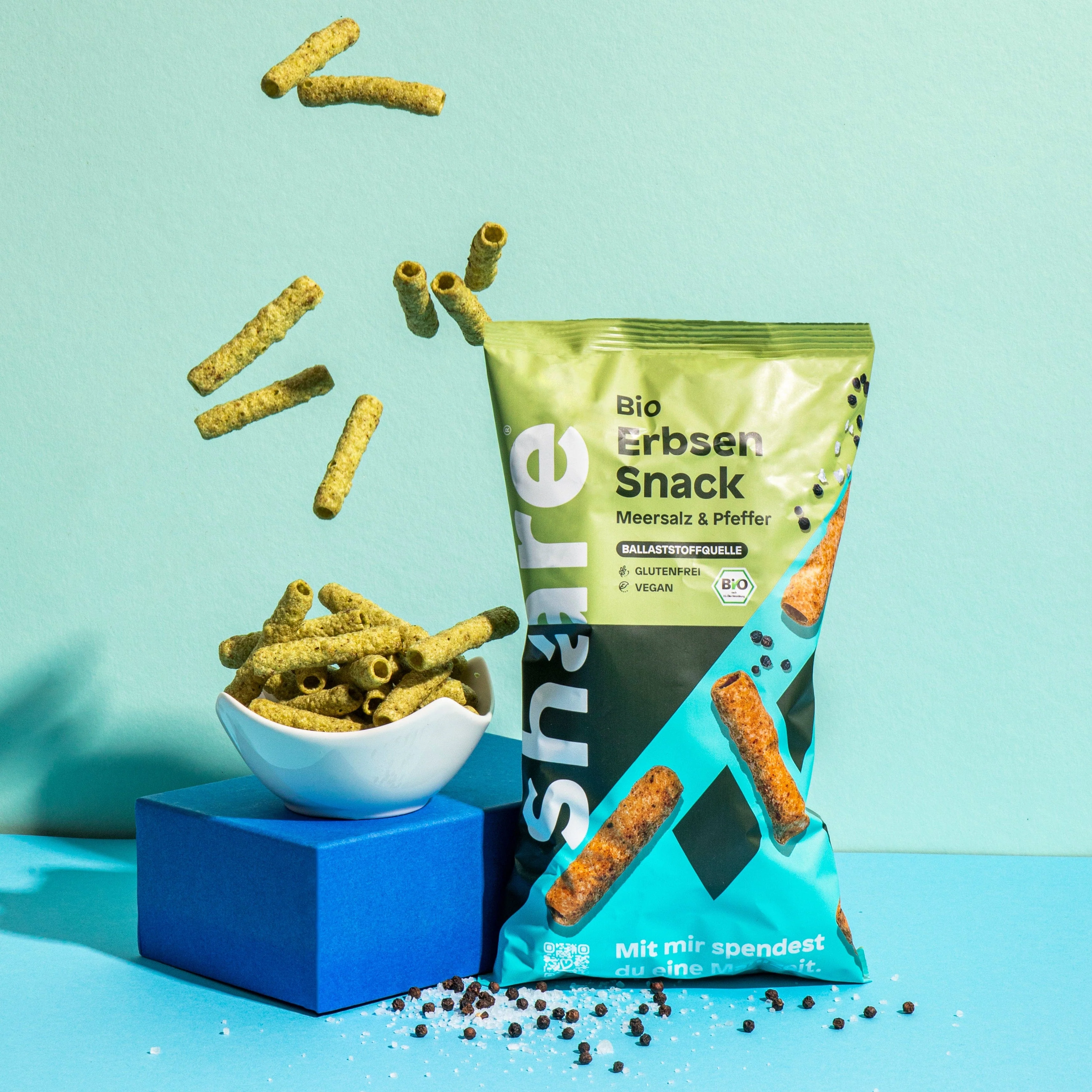 Bio Erbsen Snack Meersalz & Pfeffer - Image 4