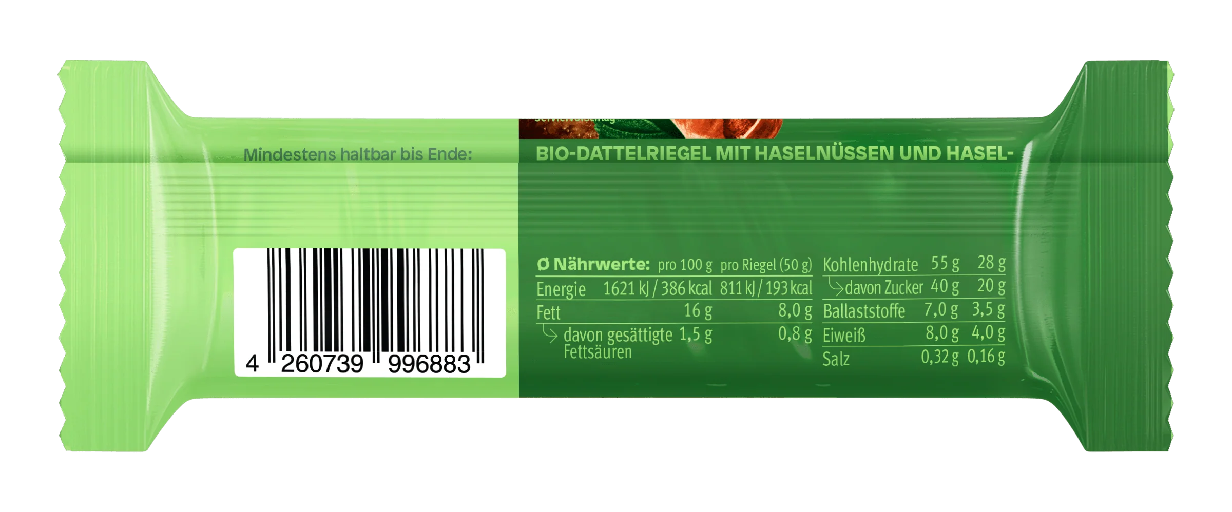 Bio Nut Butter Bar Hazelnut - Image 5